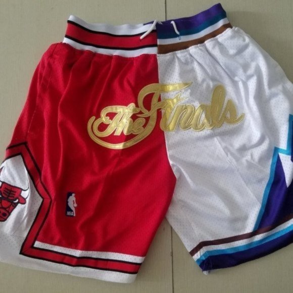 Just Don Shorts Chicago Bulls Utah Jazz Shorts - Picture 1 of 1